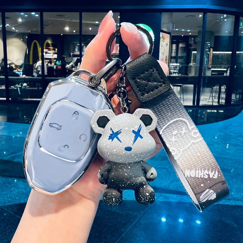 广汽传祺影豹钥匙套j15传奇j16第二代gs8车m8宗师壳扣2023款影酷