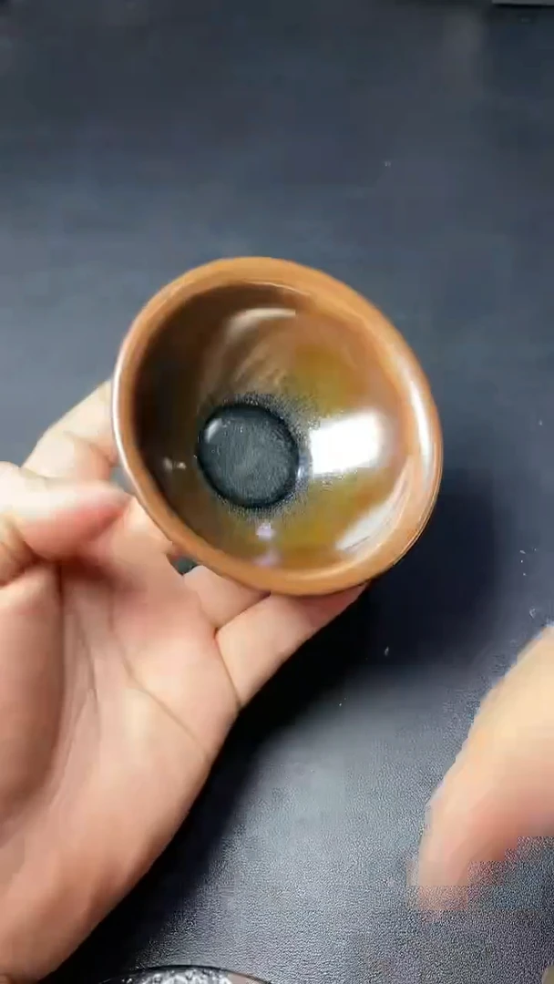【闪购商品】茶盏21叶紫建盏瓷器