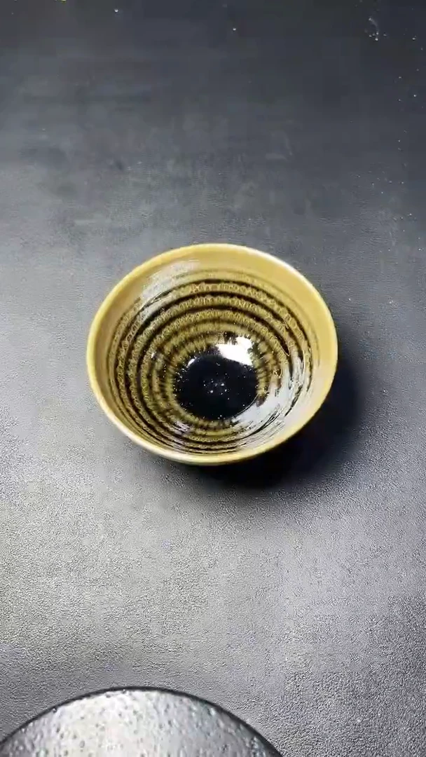 【闪购商品】茶盏609叶紫建盏瓷器