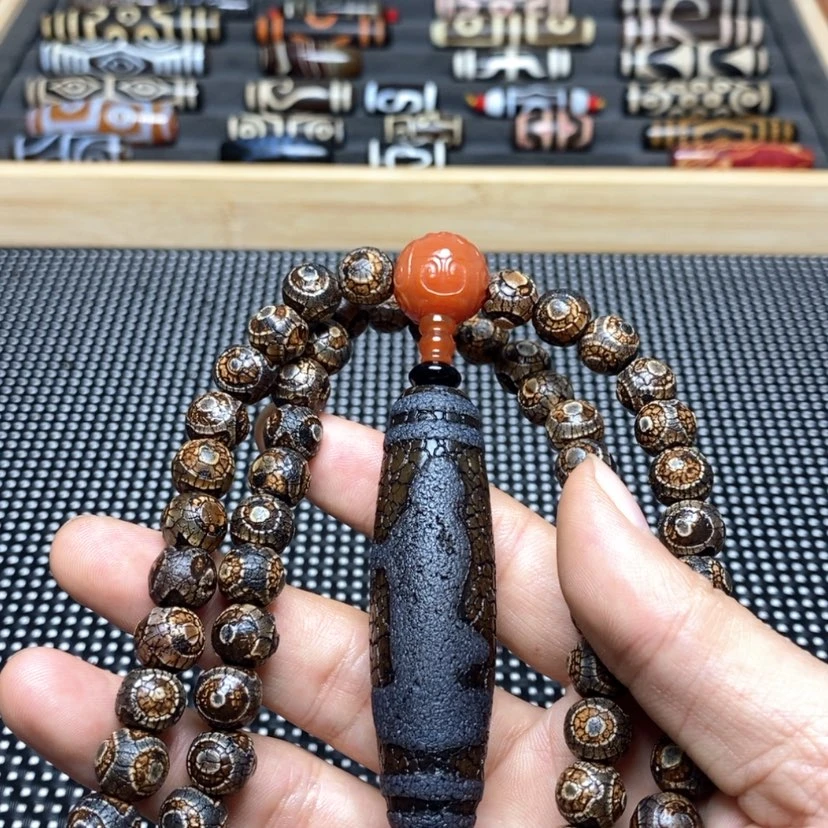 【闪购商品】玛瑙/玉髓项链未镶嵌子*