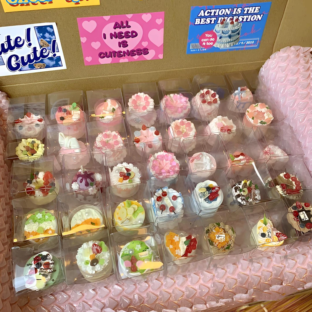 【直播拆】超轻黏土手工微缩迷你精美蛋糕