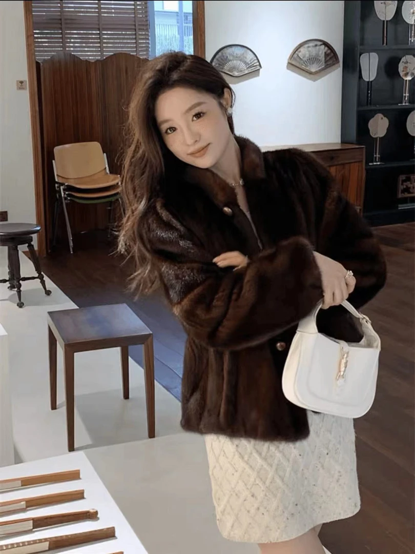 833款三色简约款dr外套个别微瑕