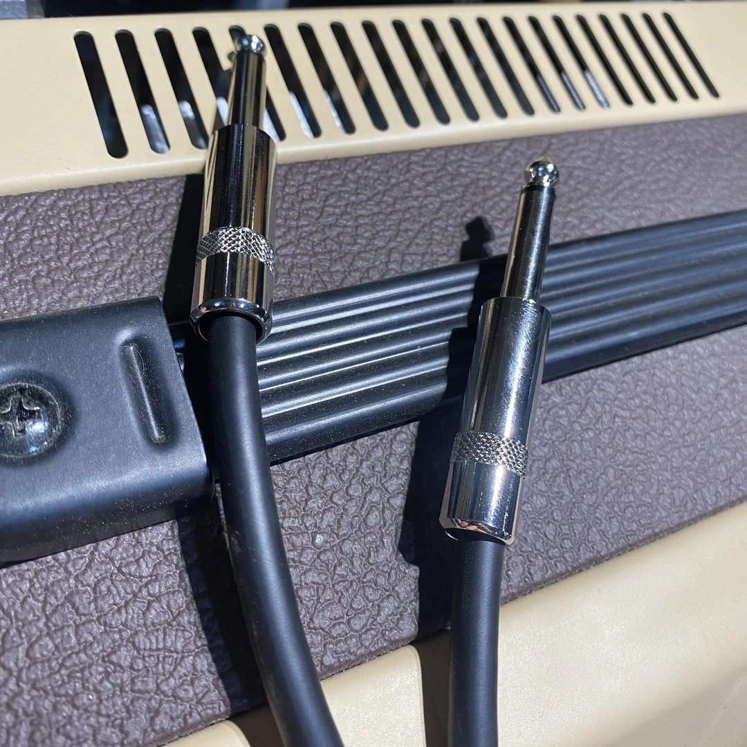 吉他音频降噪线乐器通用音频线6.35公对公接口铜芯镀镍头高降噪