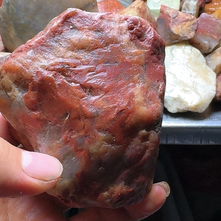 寿山石老*友寿山石的制作