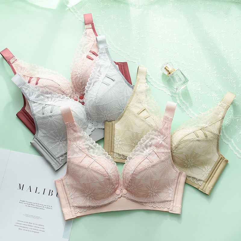 花茹雅哺乳内衣薄款防下垂聚拢产后喂奶孕期专用孕妇文胸无钢圈