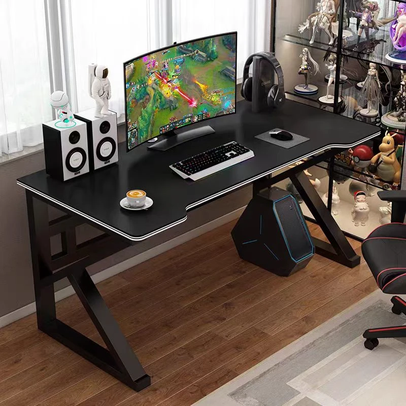 新疆包邮电脑桌台式简易电竞桌椅家用书桌学生写字台卧室桌子工作