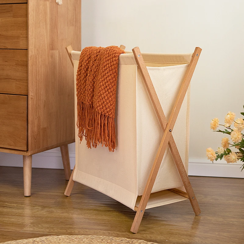 新疆包邮脏衣服收纳筐家用篮洗衣篓日式折叠脏衣篮轻奢浴室洗衣篮