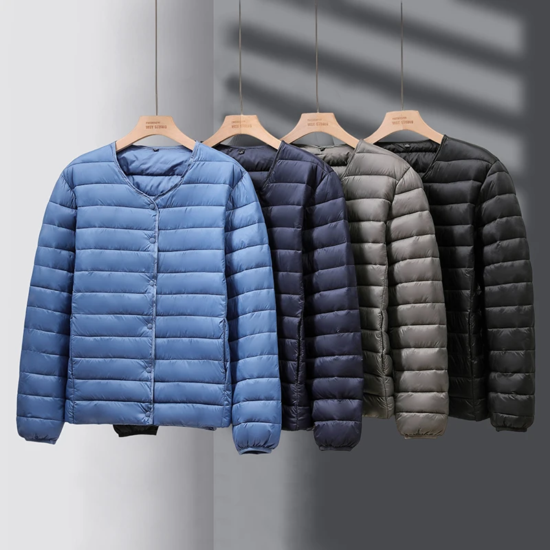 轻薄棉服男大码休闲保暖秋冬季内胆时尚短款轻便小棉袄爸爸棉服