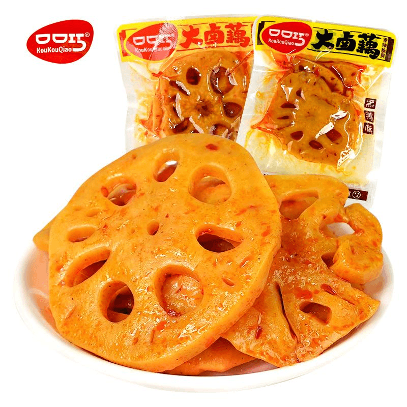 巧藕片卤味香辣脆麻辣素食莲藕丁小下饭菜零食小吃淘工厂笋0g