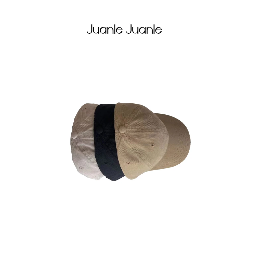 简约休闲复古纯色韩版经典百搭酷感棒球帽005