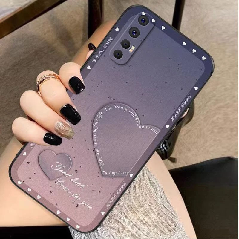 适用OPPOreno3pro手机壳oppoRENO3PRO硅胶星点爱心女款防摔软壳时