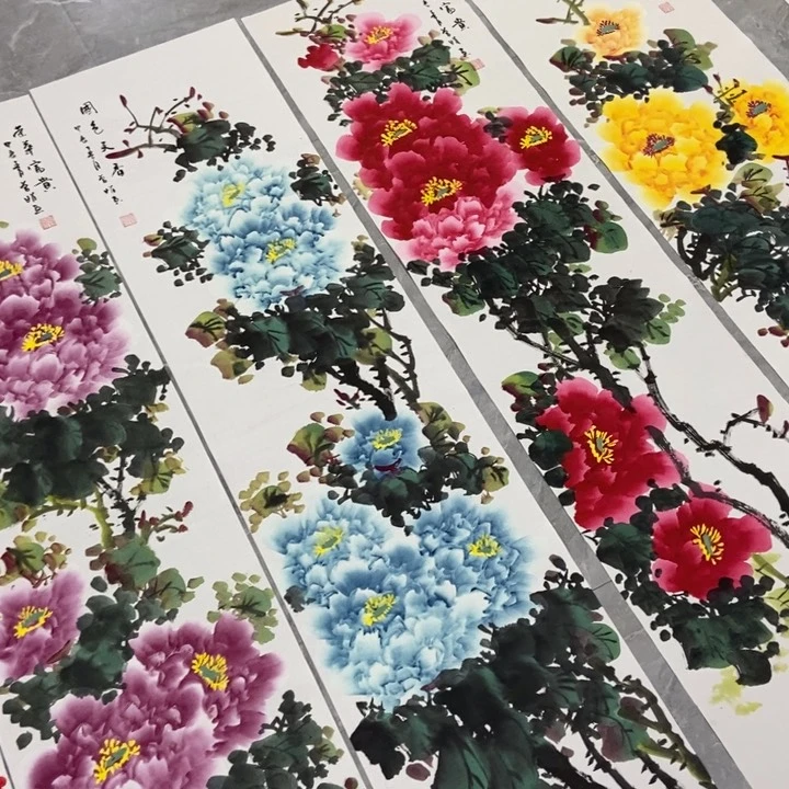 墨轩画院的直播间