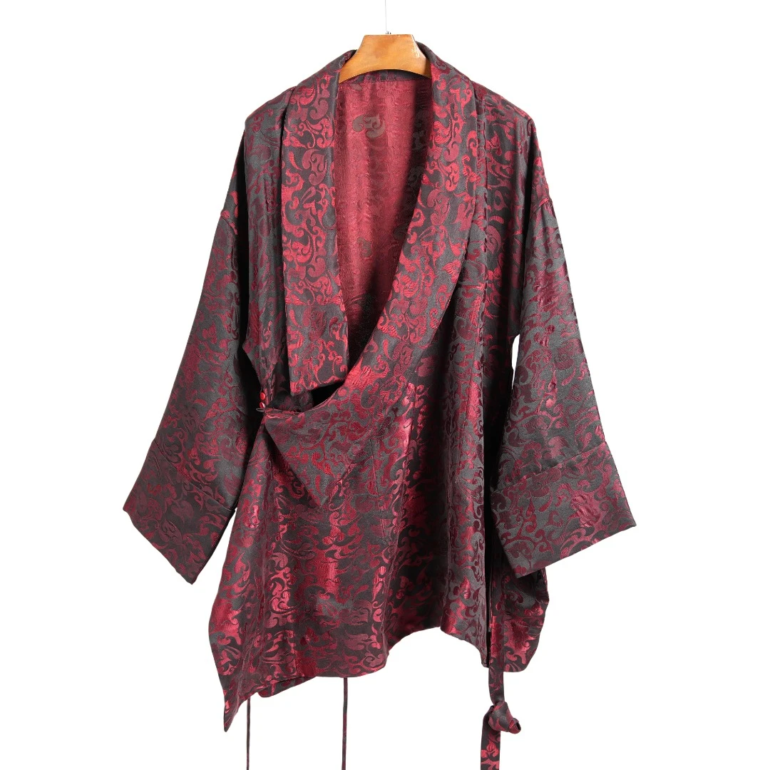 【香云走心】香云纱藏袍23Z25002