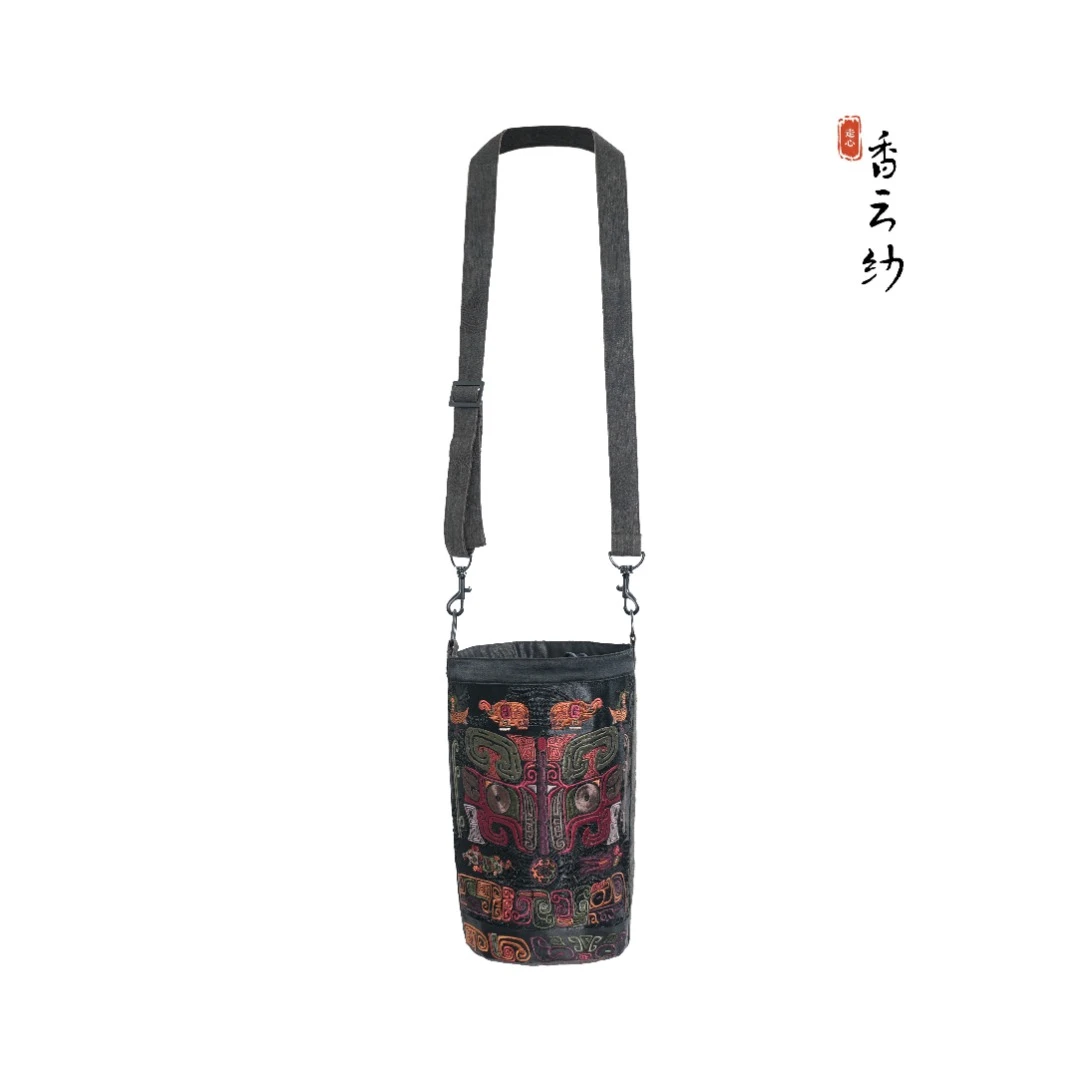 【走心非遗香云纱】三星堆包包25Z06301