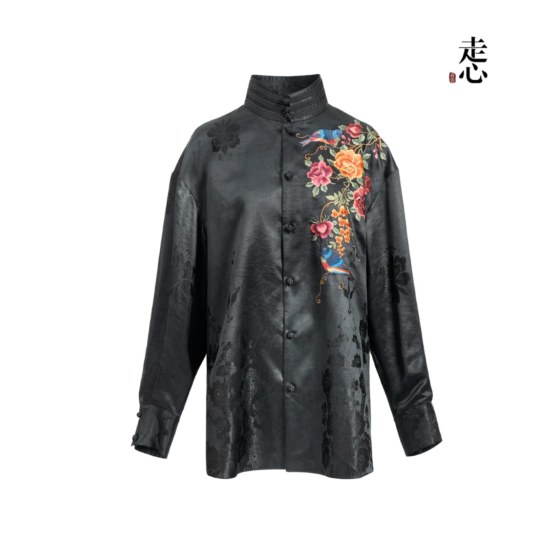 ❤❤【香云走心】喜鹊牡丹衬衫24ZCS3941