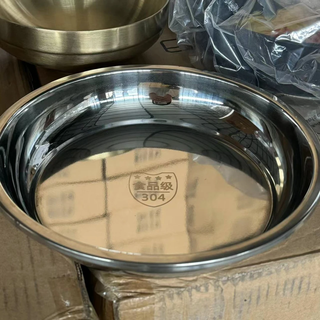 304不锈钢深盘24cm