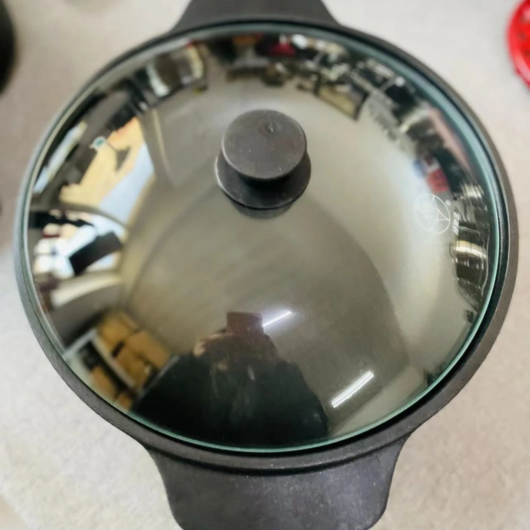 32竹炭汤锅  炭鲜锅