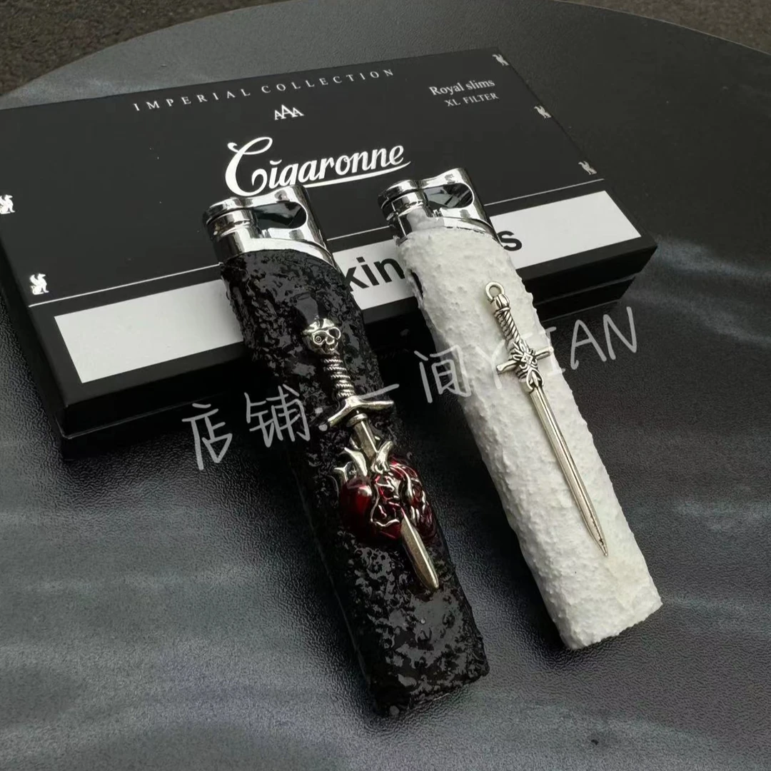 【一间】“前任”升级款原创手作打火机金属机身质感送礼物ins可充气