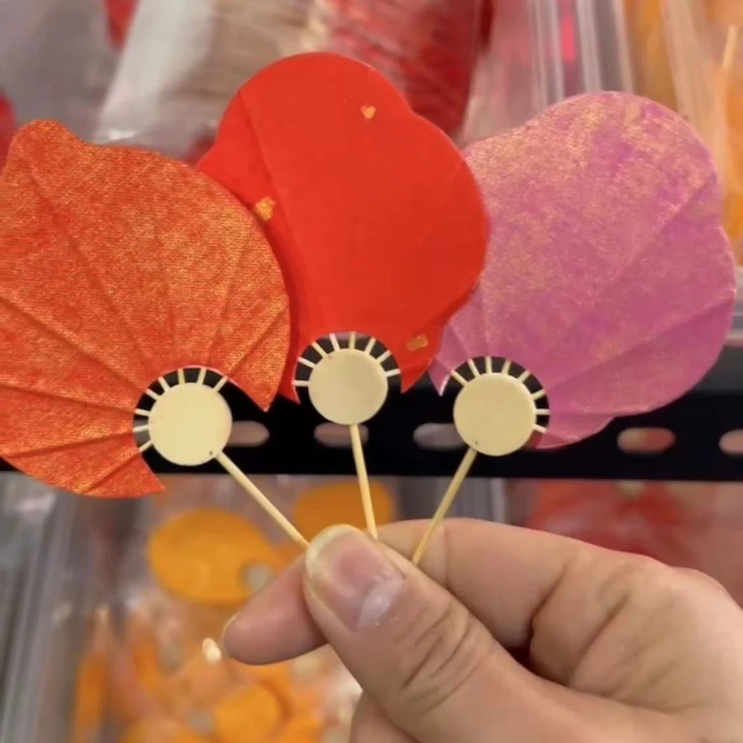 10把宣纸书签迷你袖珍风雅小团扇空白手写手绘古风创意DIY掌心扇