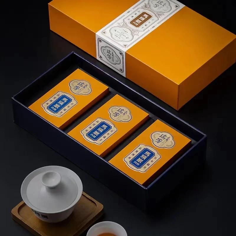 瑞芳马头岩肉桂50克6泡福建武夷山岩茶大红袍肉桂水仙礼盒礼袋