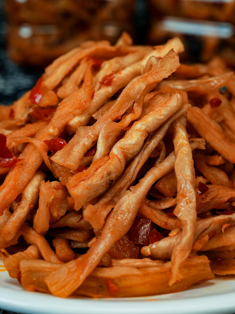 【农家手工萝卜条500g/罐】湖南农家手工特产香脆辣萝卜条开盖即食