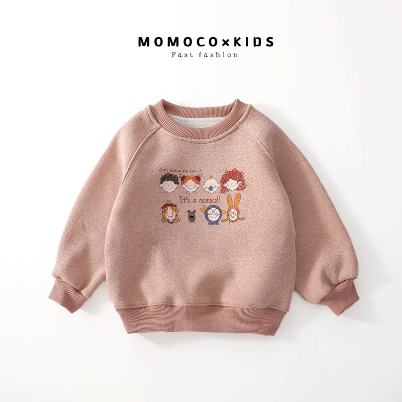 MOMOCO2023卡通儿童卫衣春秋童趣印花卫衣加厚卫衣76880232200