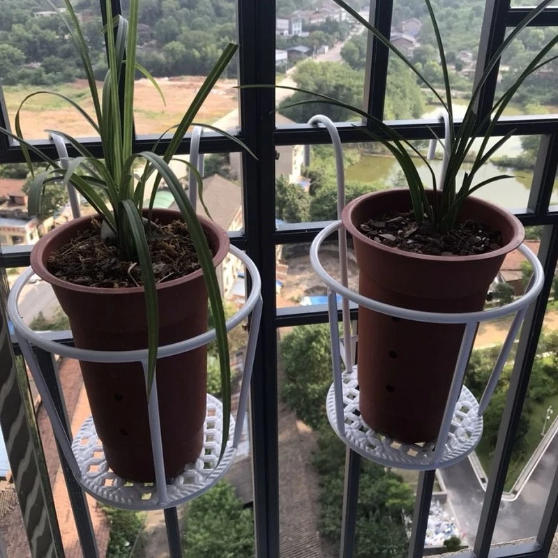 兰花专用架阳台花盆架铁艺室内花架子悬挂绿萝月季阳台花盆加高