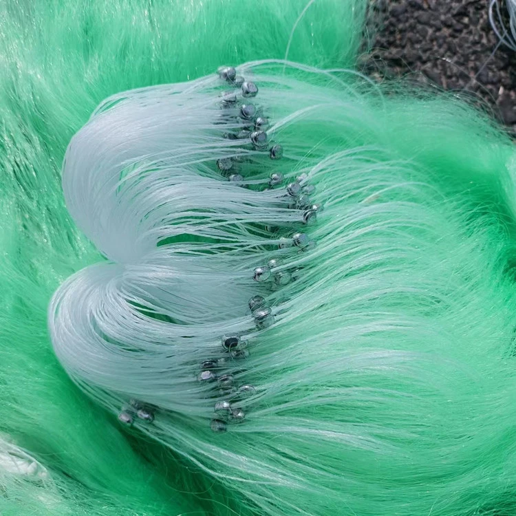 柔丝小外套三层渔网0.08柔丝绿丝沉网白丝粘网1米1.3米高鲫鱼网