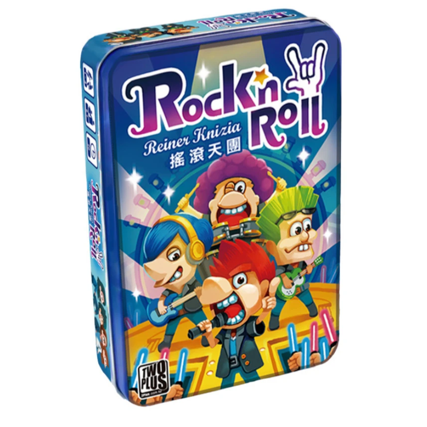 【孤品】一刻馆《摇滚天团》方便携带 1-4人 亲子竞争类儿童桌游