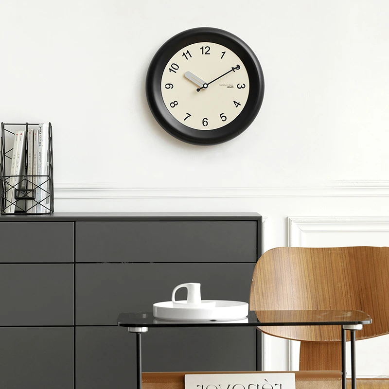 免打孔客厅挂钟现代简约创意时钟卧室钟表时尚轻奢装饰钟客厅挂钟