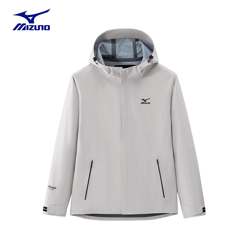 Mizuno/美津浓户外简约男女式机能外套防水透气冲锋登山衣服春秋