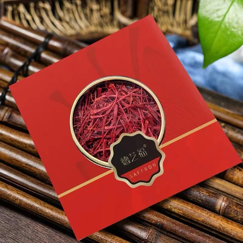 【伊朗原产】德艺福正宗长丝藏红花高品质营养严选1g*盒伊朗进口