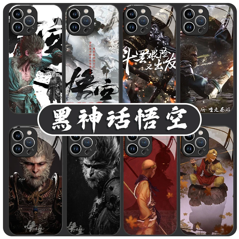 【2024新款】黑神话悟空手机保护壳苹果14华为mate40孙悟空iPhone13