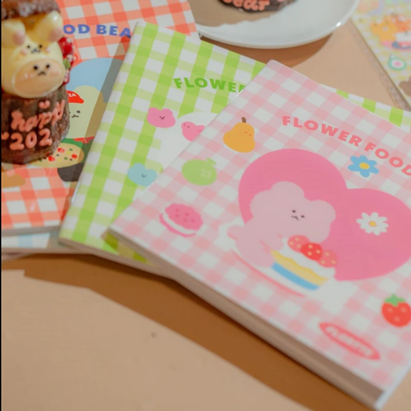 【官方直售】FLORTTE 花菜熊系列/怪美莉亚方形手账本【款号随机