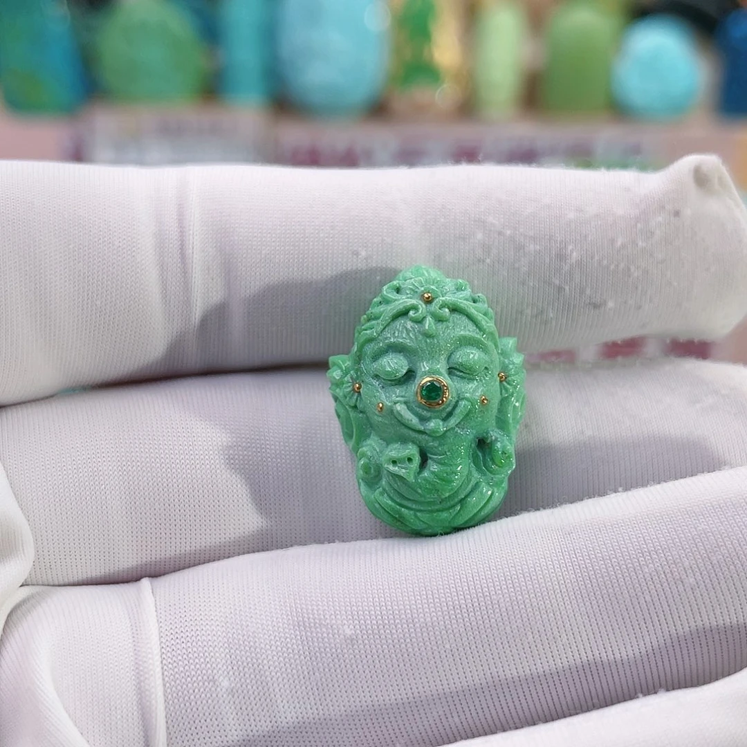 绿松石珠宝奇石未镶嵌