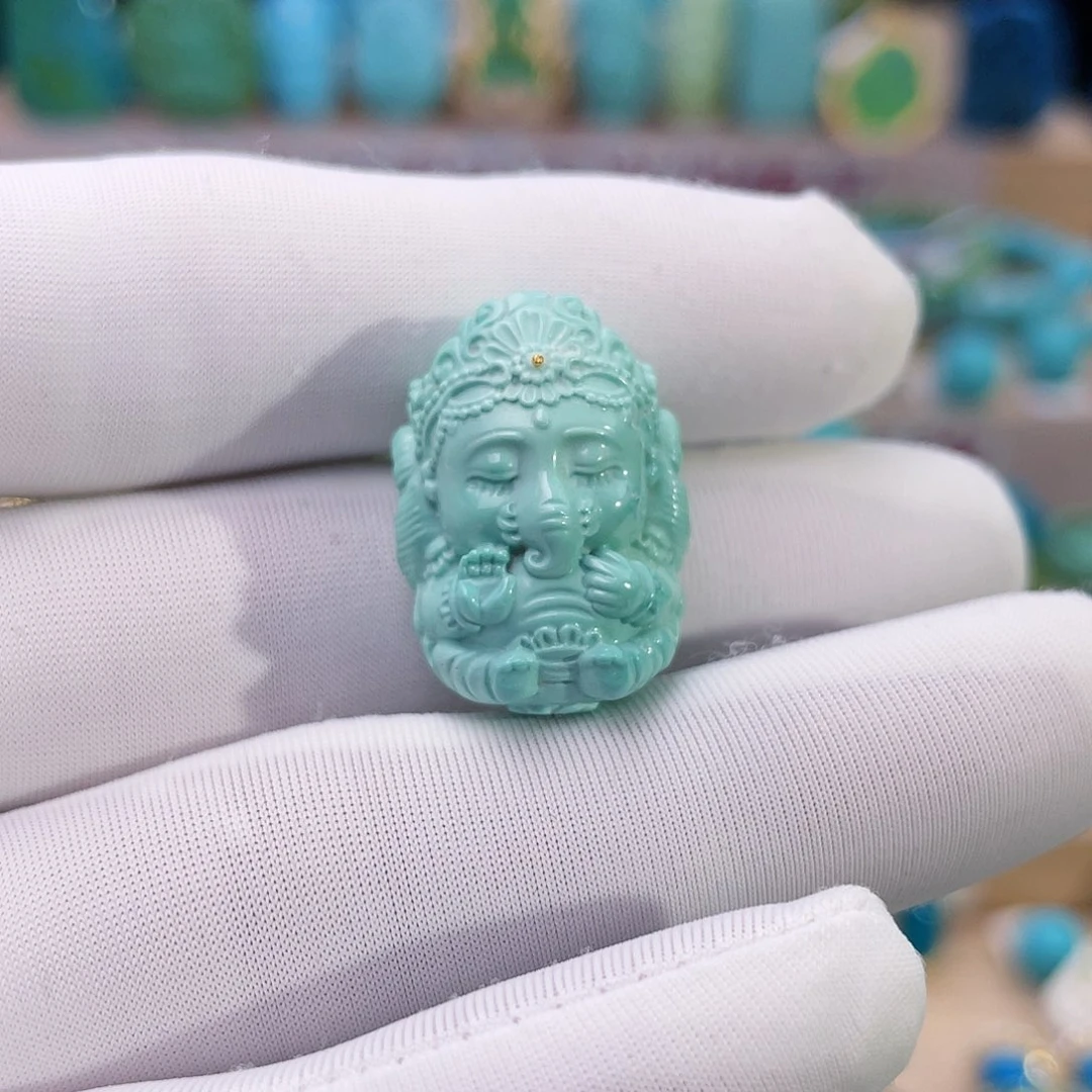 绿松石珠宝奇石未镶嵌