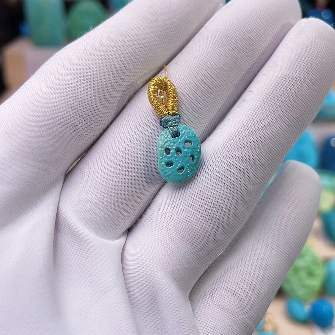 绿松石珠宝奇石未镶嵌