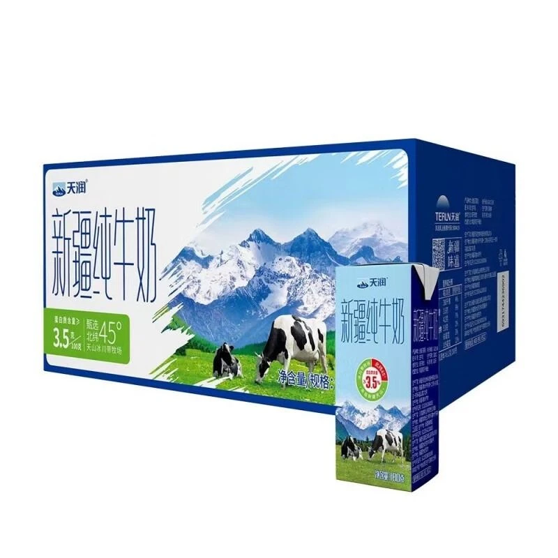 天润新疆纯牛奶180g*10