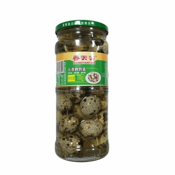 香天天五香味鹌鹑蛋罐头700g