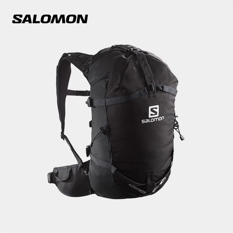 salomon萨洛蒙旅行登山滑雪多功能日用背包户外黑色MTN 30