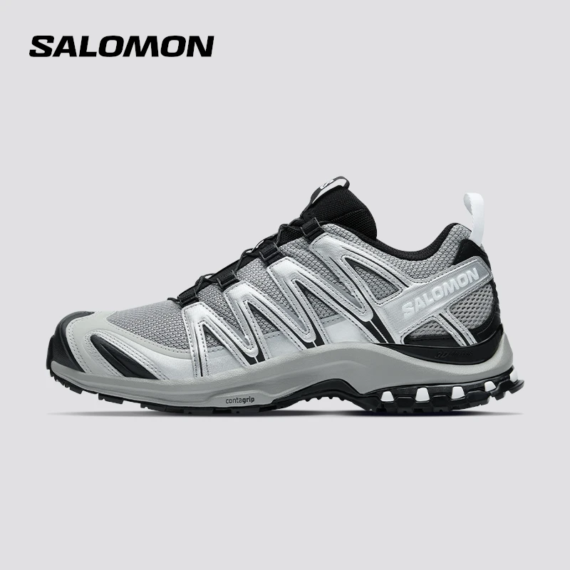 Salomon萨洛蒙户外休闲徒步鞋男女低帮跑步运动鞋 XA PRO 3D灰色