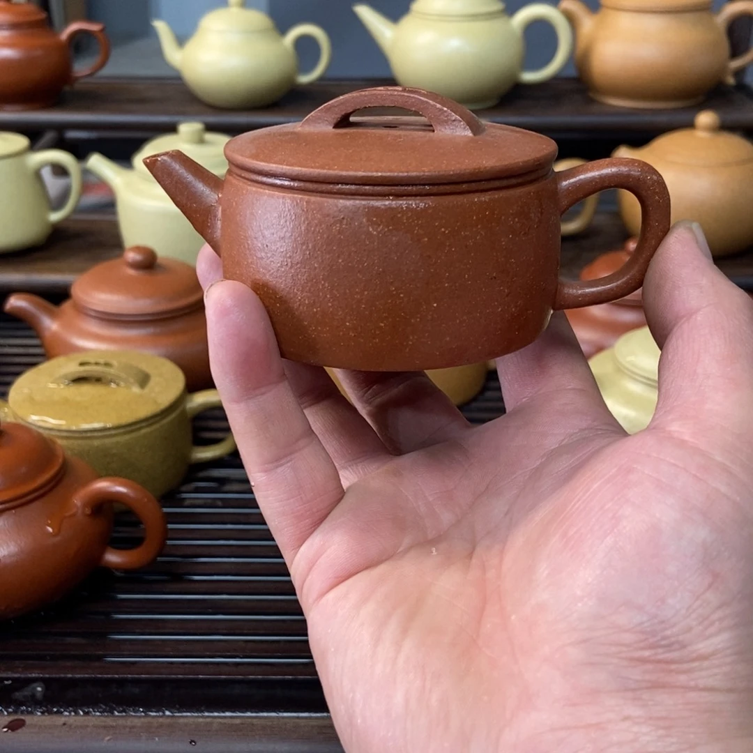 紫砂茶壶原矿降坡