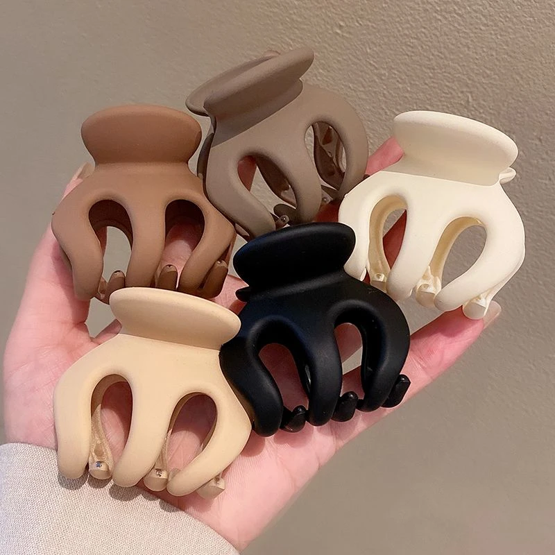 南瓜丸子头抓夹网红日韩新款扎高马尾盘发固定神器发夹防下垂头饰