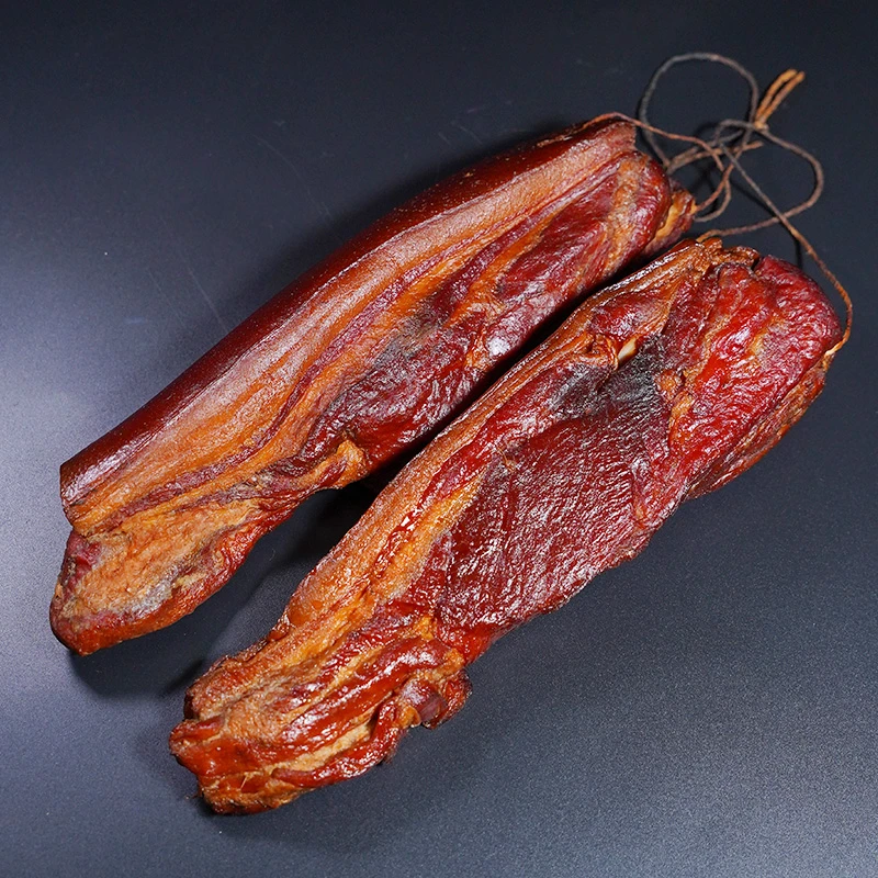 【整条腊肉现称重量计费】湖南农家烟熏五花腊肉腊肉真空包装土家