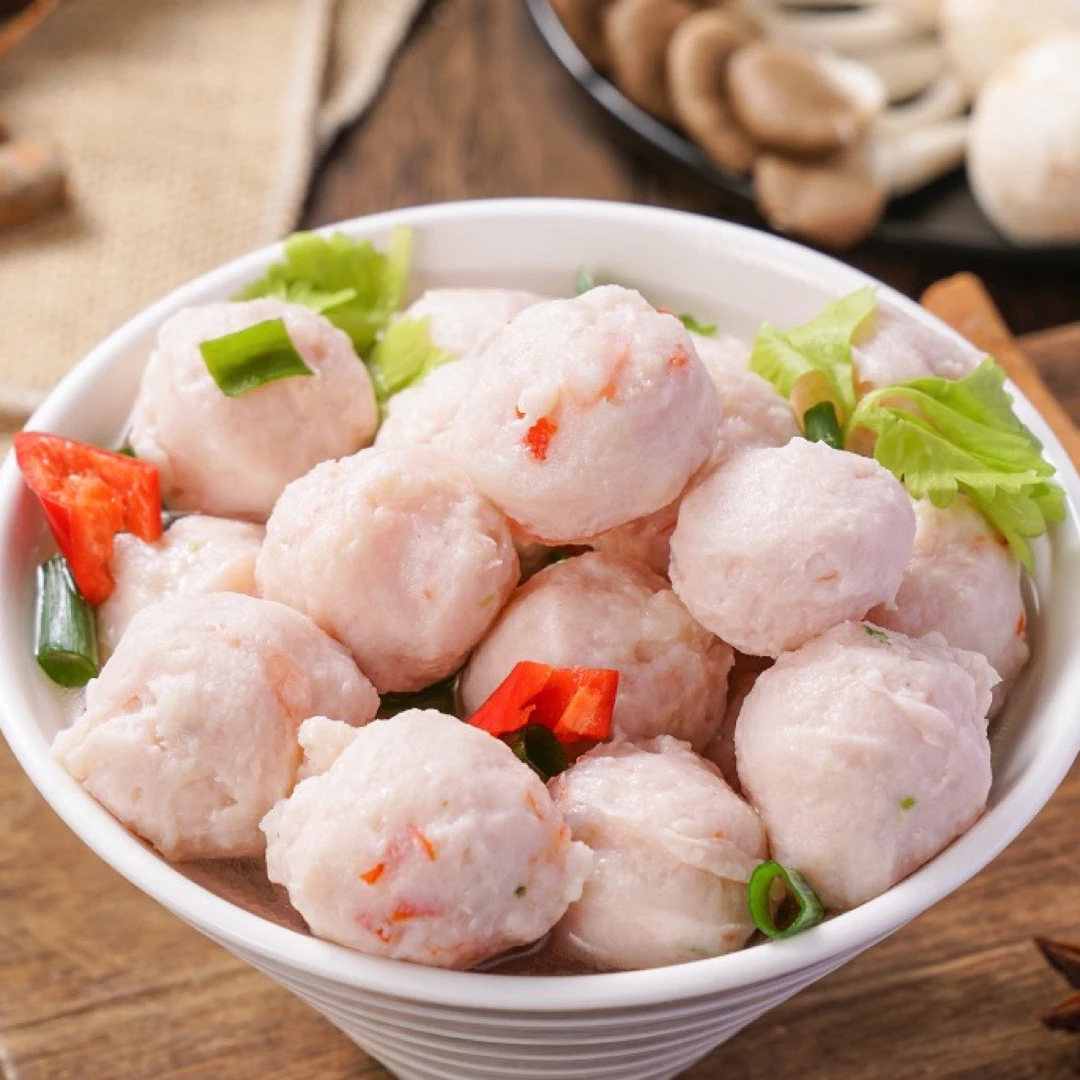 【潮熙记新人福利】潮汕海虾丸200g/包，京东包邮