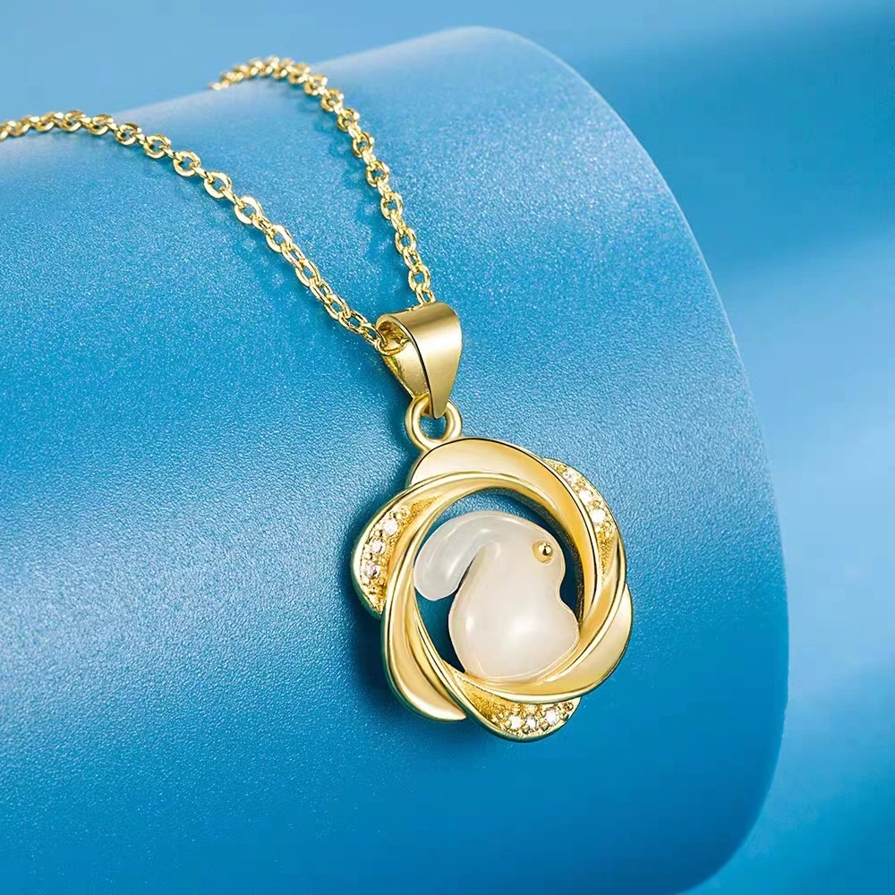 钛钢项链 气质轻奢时尚百搭个性精致简约小众项链XL9165