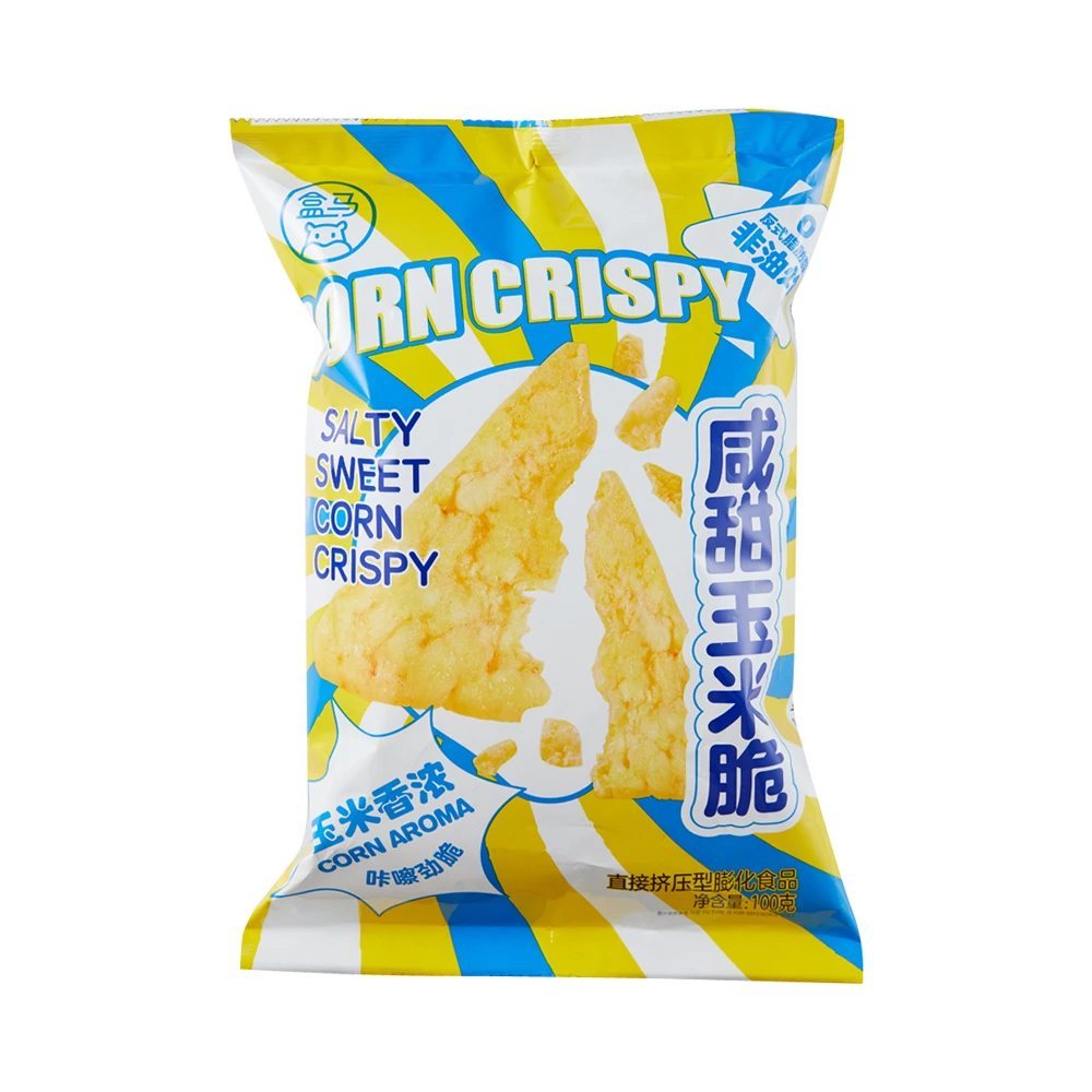 盒马 咸甜玉米脆 100g解馋零食