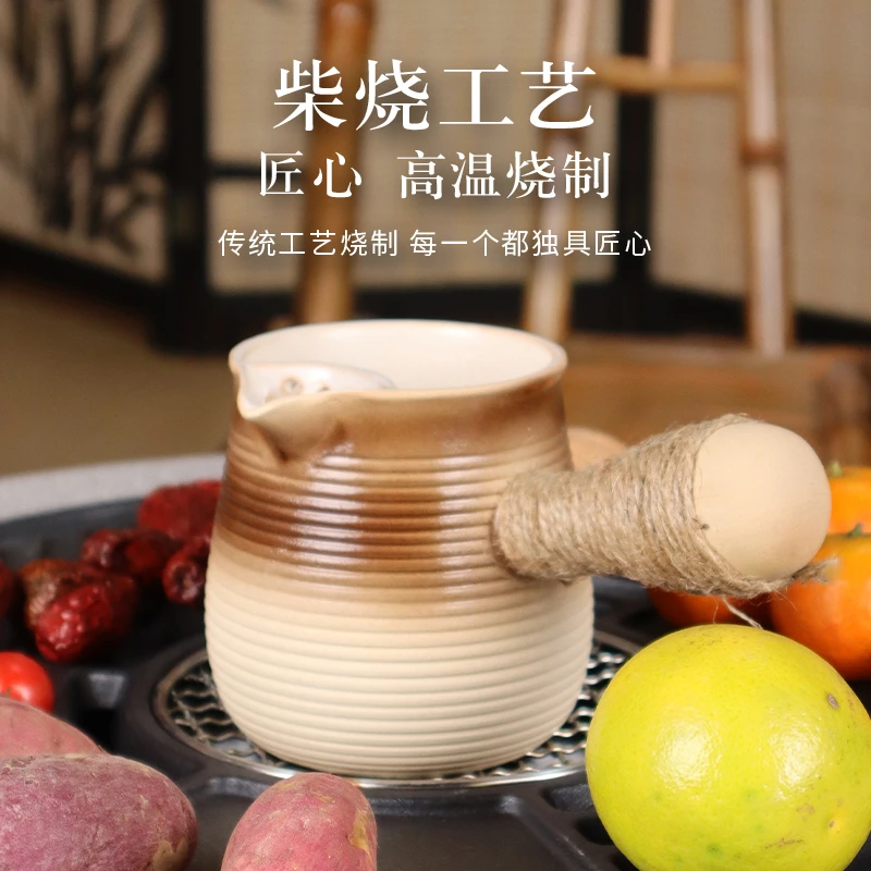 洛摩鼎围炉煮茶罐罐茶可干烧家用全套耐高温烤奶茶户外陶瓷