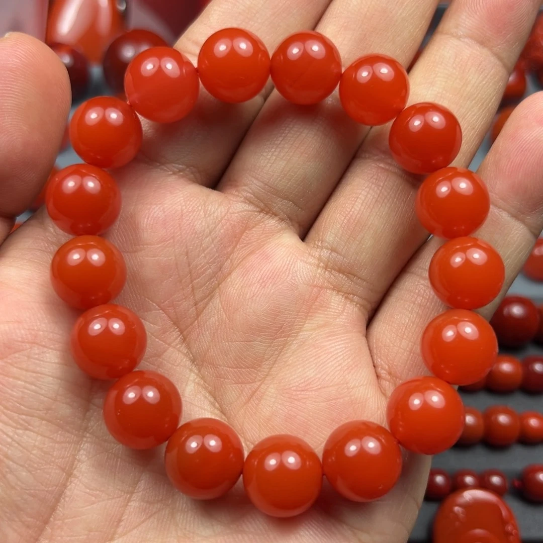 南红玛瑙珠宝奇石未镶嵌尺寸12+