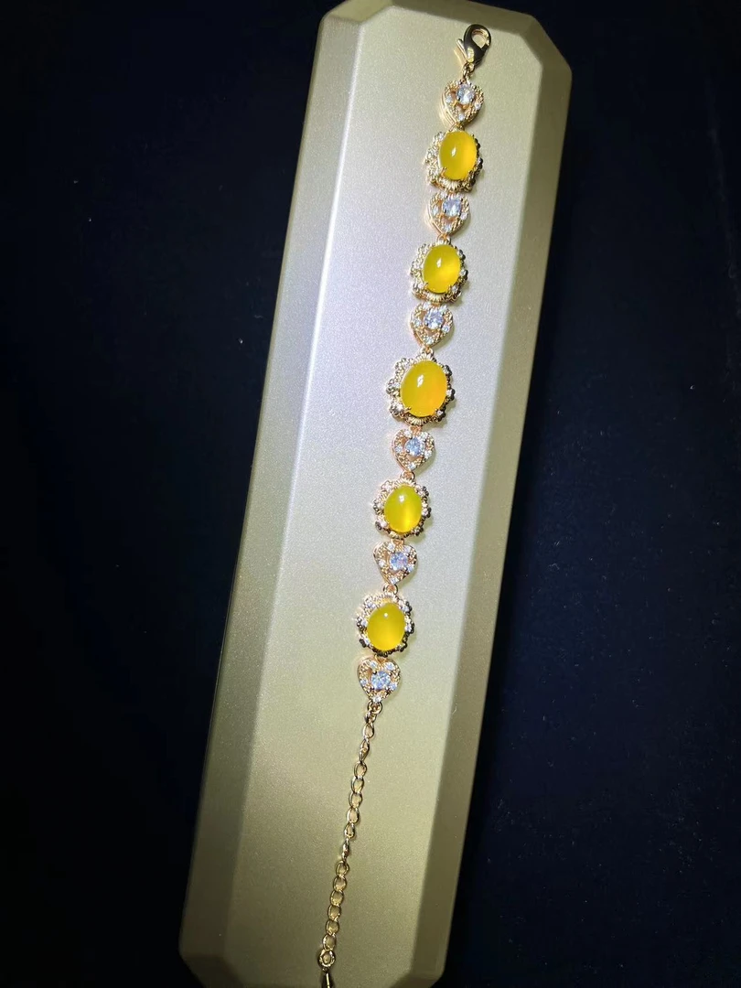 手链 高冰果冻镶嵌手链DM:072